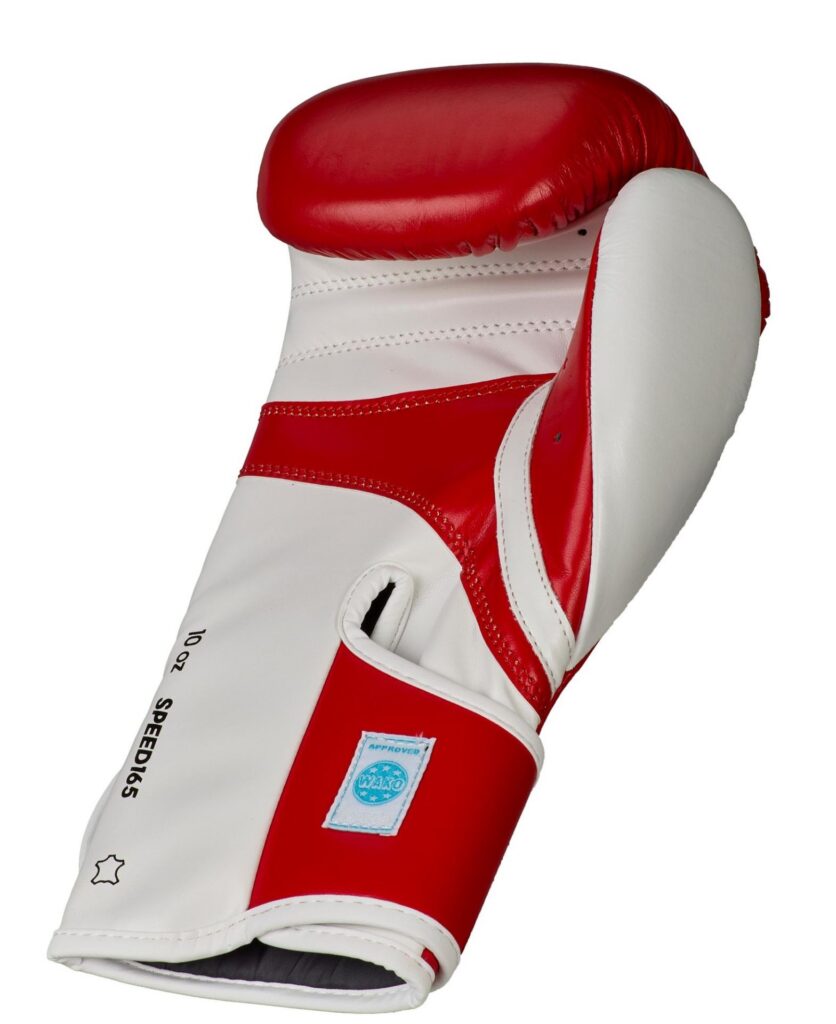 adidas wedstrijdhandschoen Speed 165 rood/wit, adiSBG165