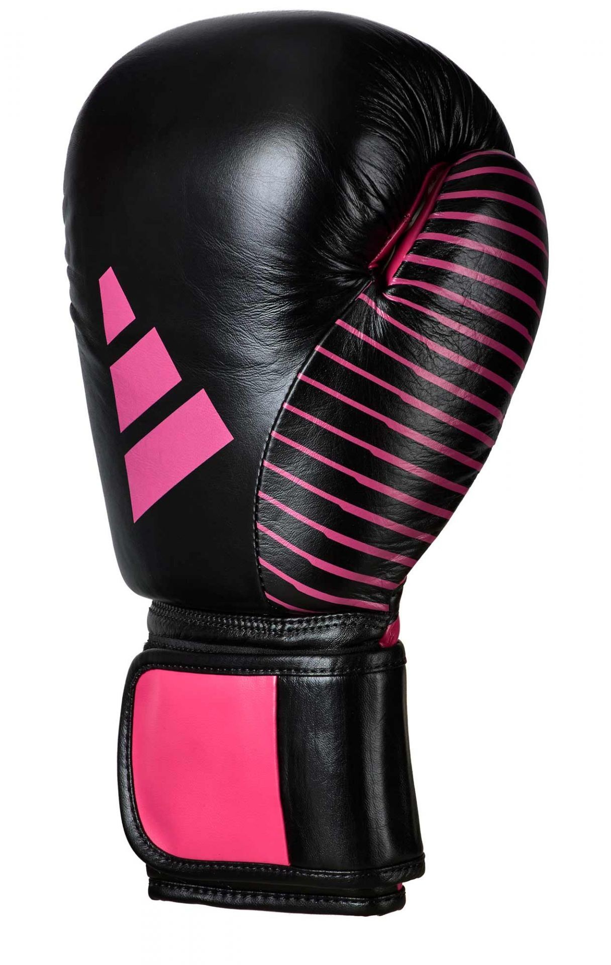 adidas Kickboxing wedstrijdhandschoen zwart/roze, adiKBWKF200