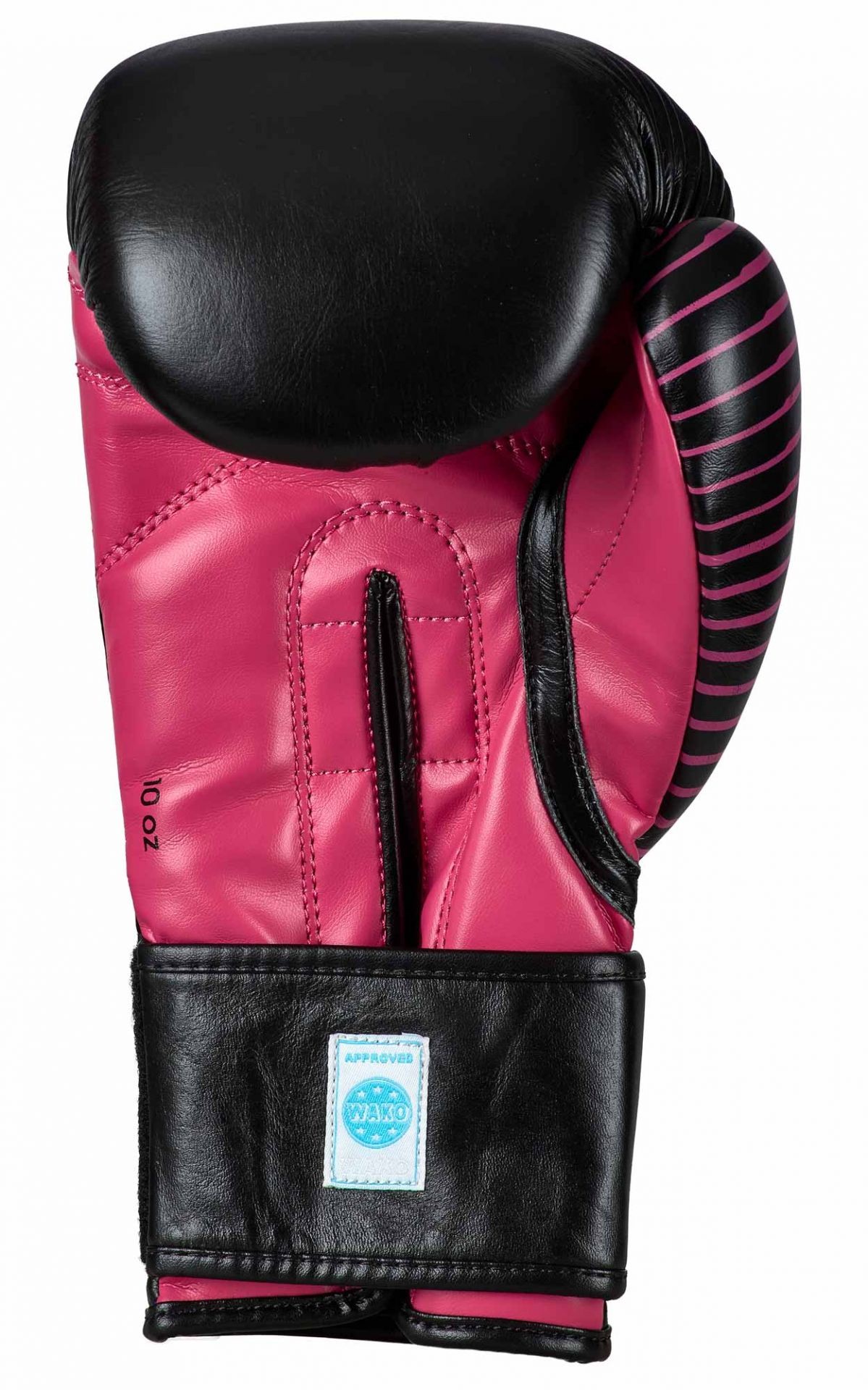 adidas Kickboxing wedstrijdhandschoen zwart/roze, adiKBWKF200