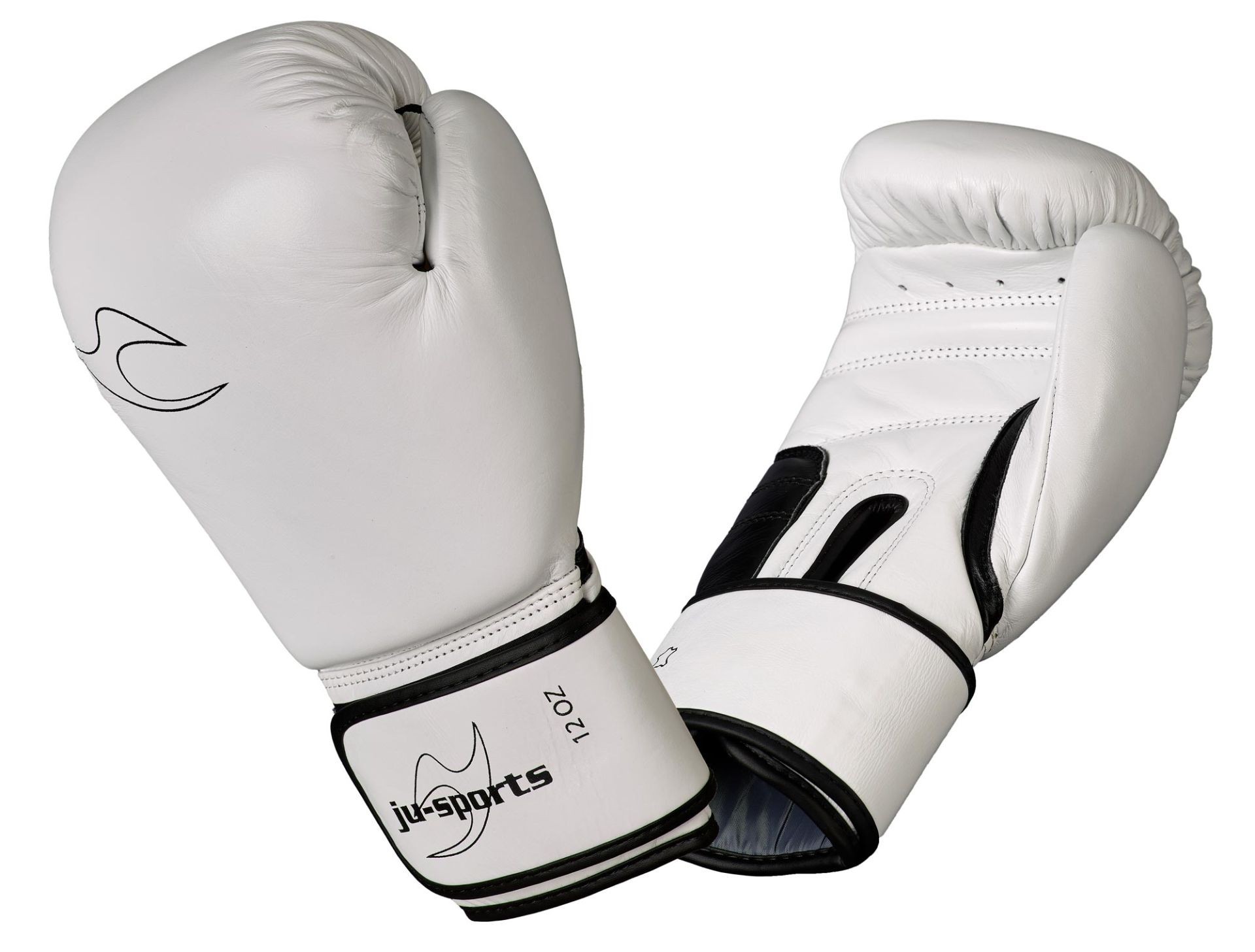 Bokshandschoen Training pro leer V2 wit