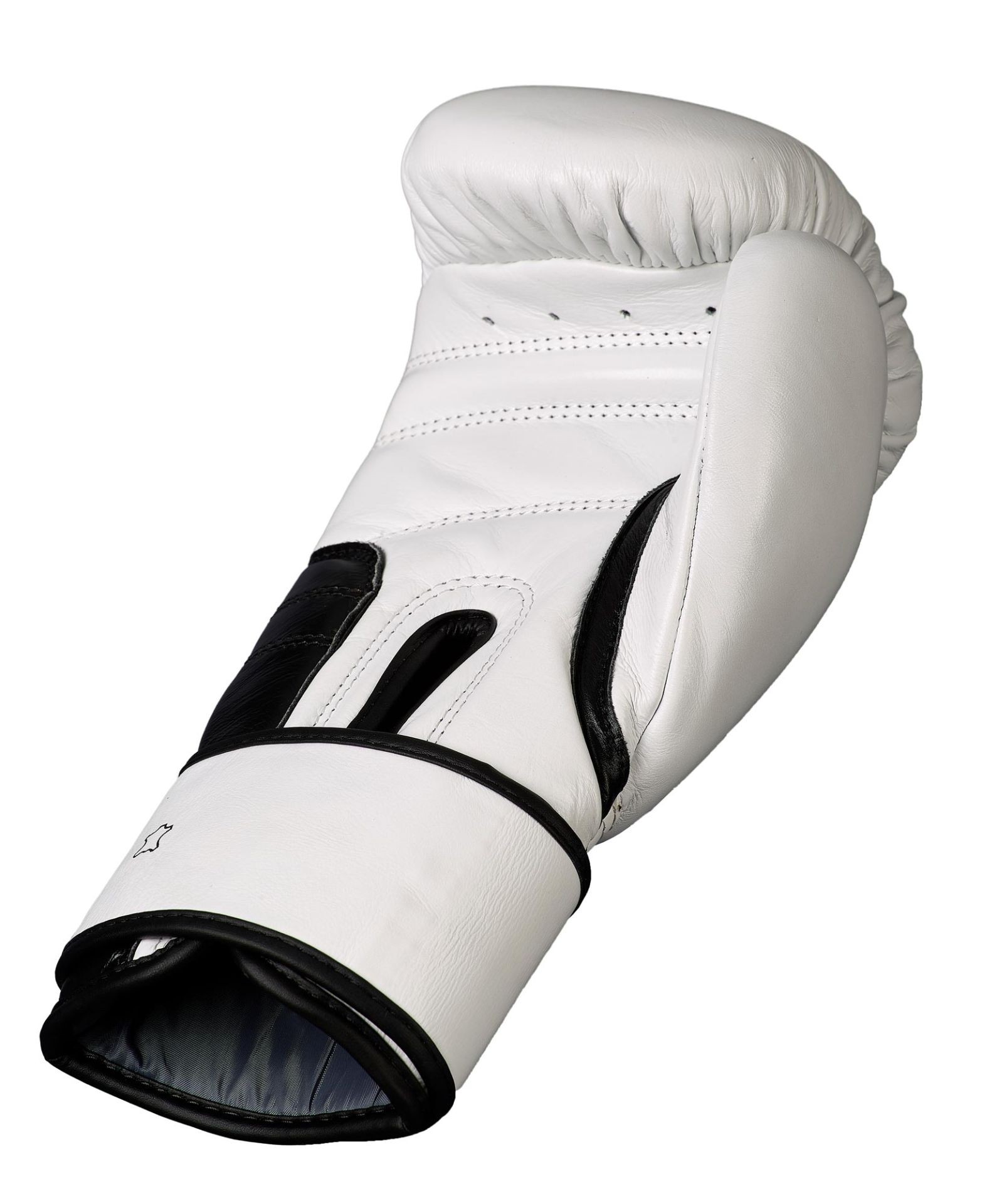 Bokshandschoen Training pro leer V2 wit