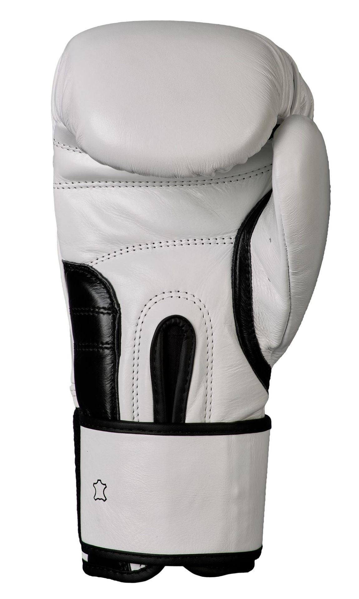 Bokshandschoen Training pro leer V2 wit