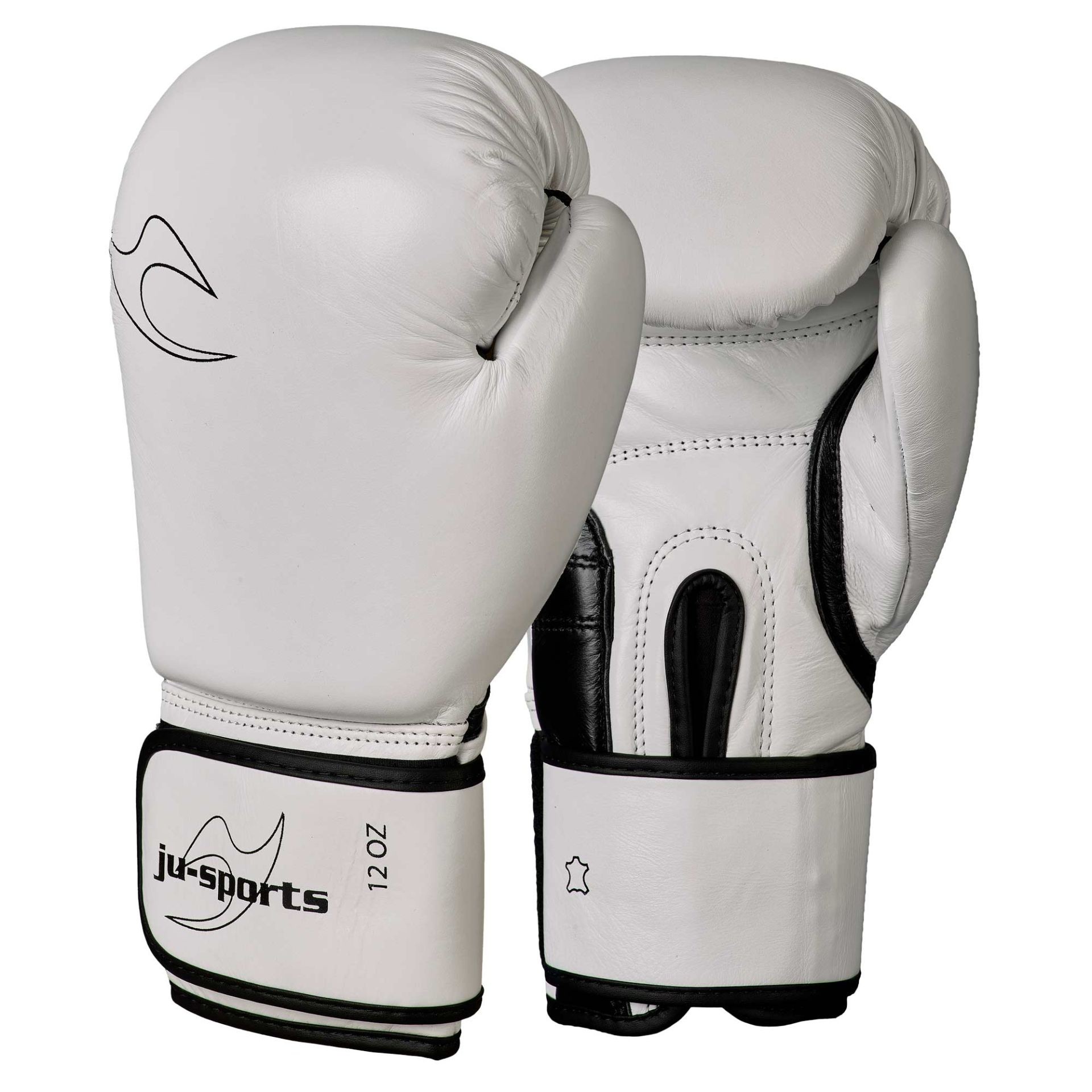 Bokshandschoen Training pro leer V2 wit
