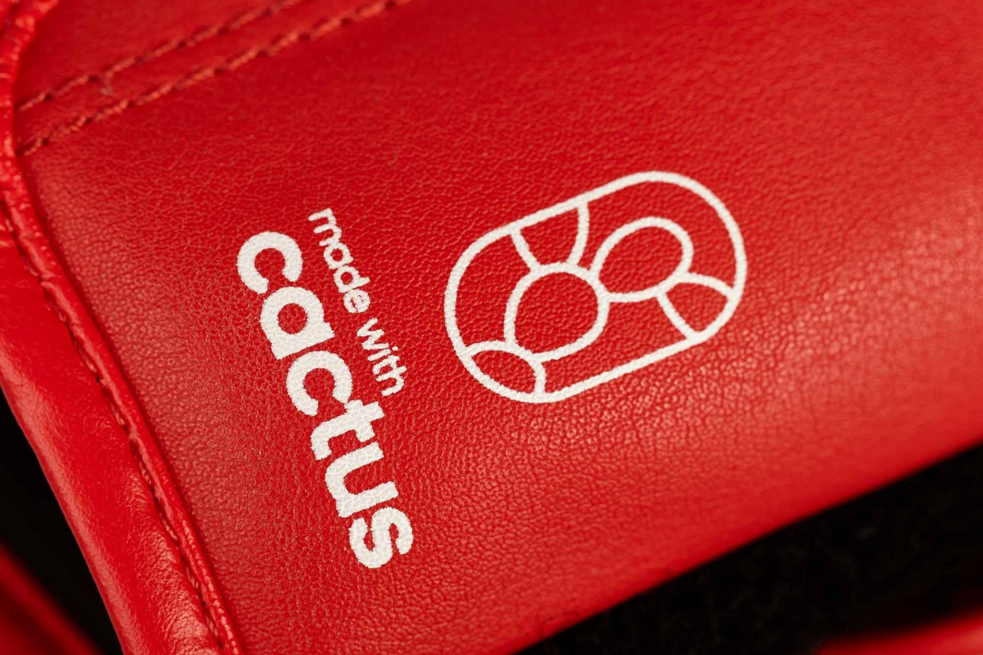 adidas IBA bokshandschoenen rood cactusleer, adiIBAG1C
