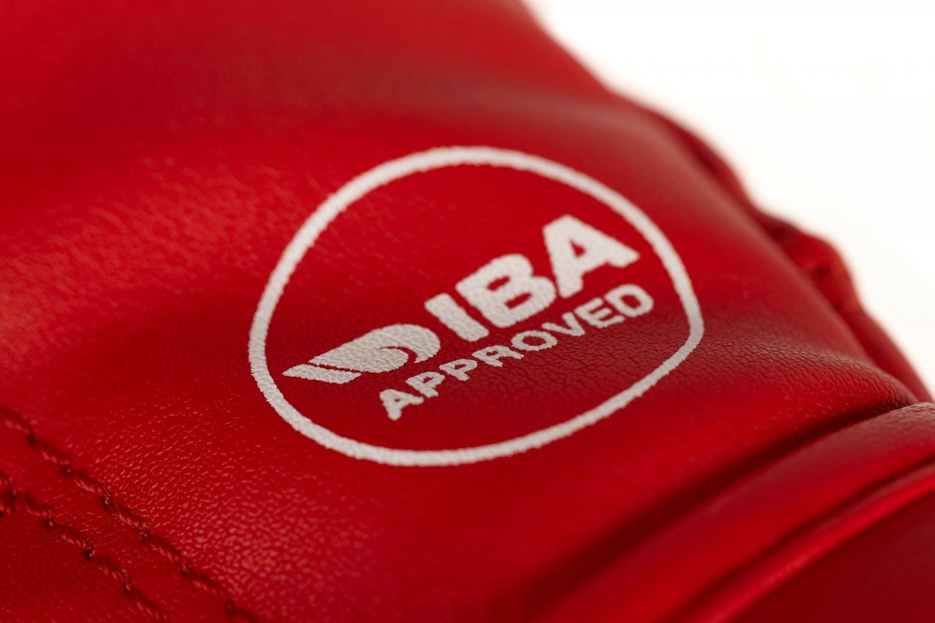 adidas IBA bokshandschoenen rood cactusleer, adiIBAG1C