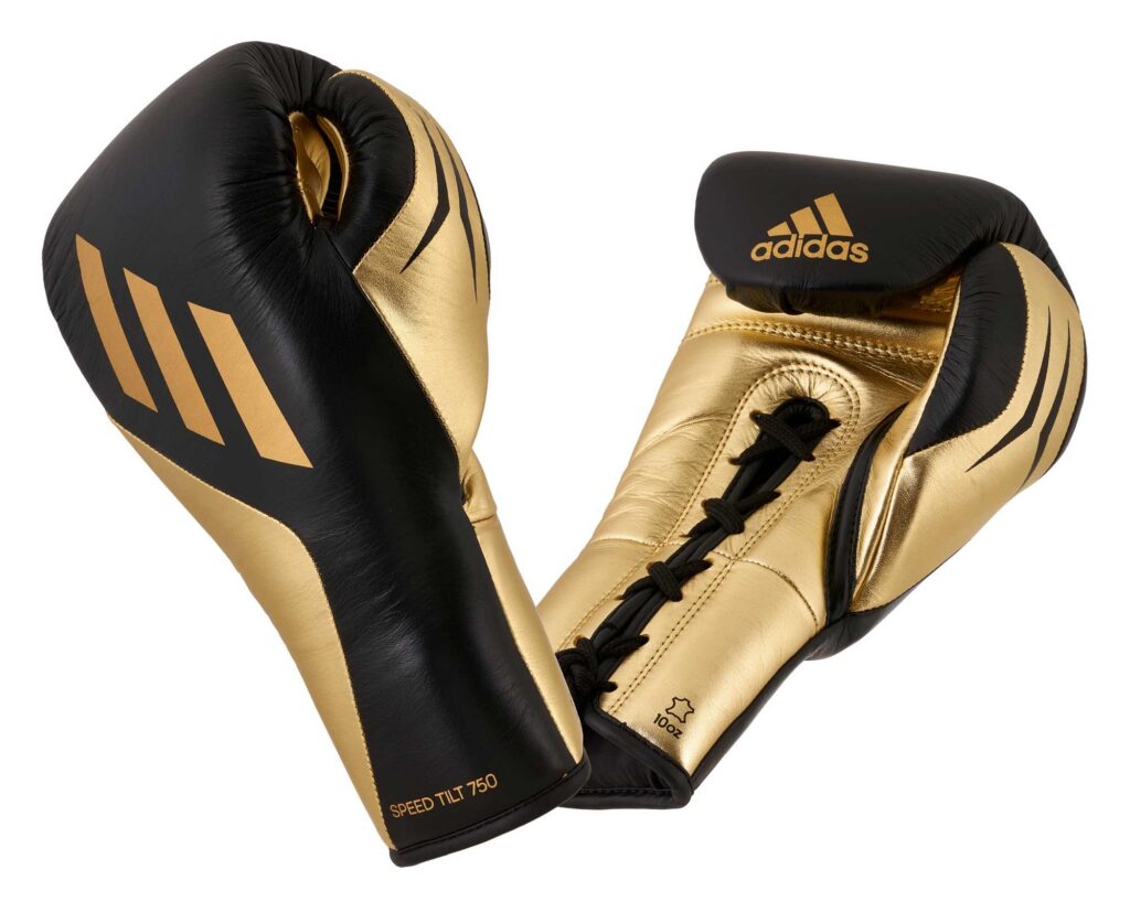 adidas SPEED TILT 750pro bokshandschoen, zwart/goud metallic, SPD750FG