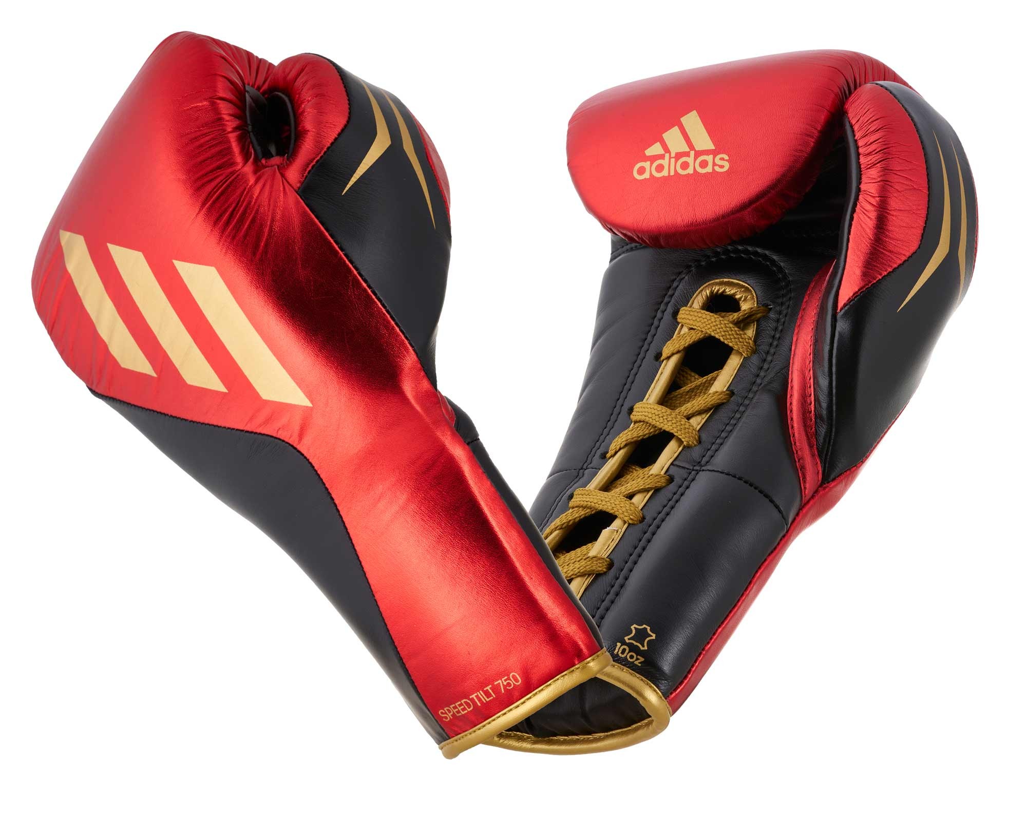 adidas SPEED TILT 750pro bokshandschoen, zwart/rood/goud metallic, SPD750FG
