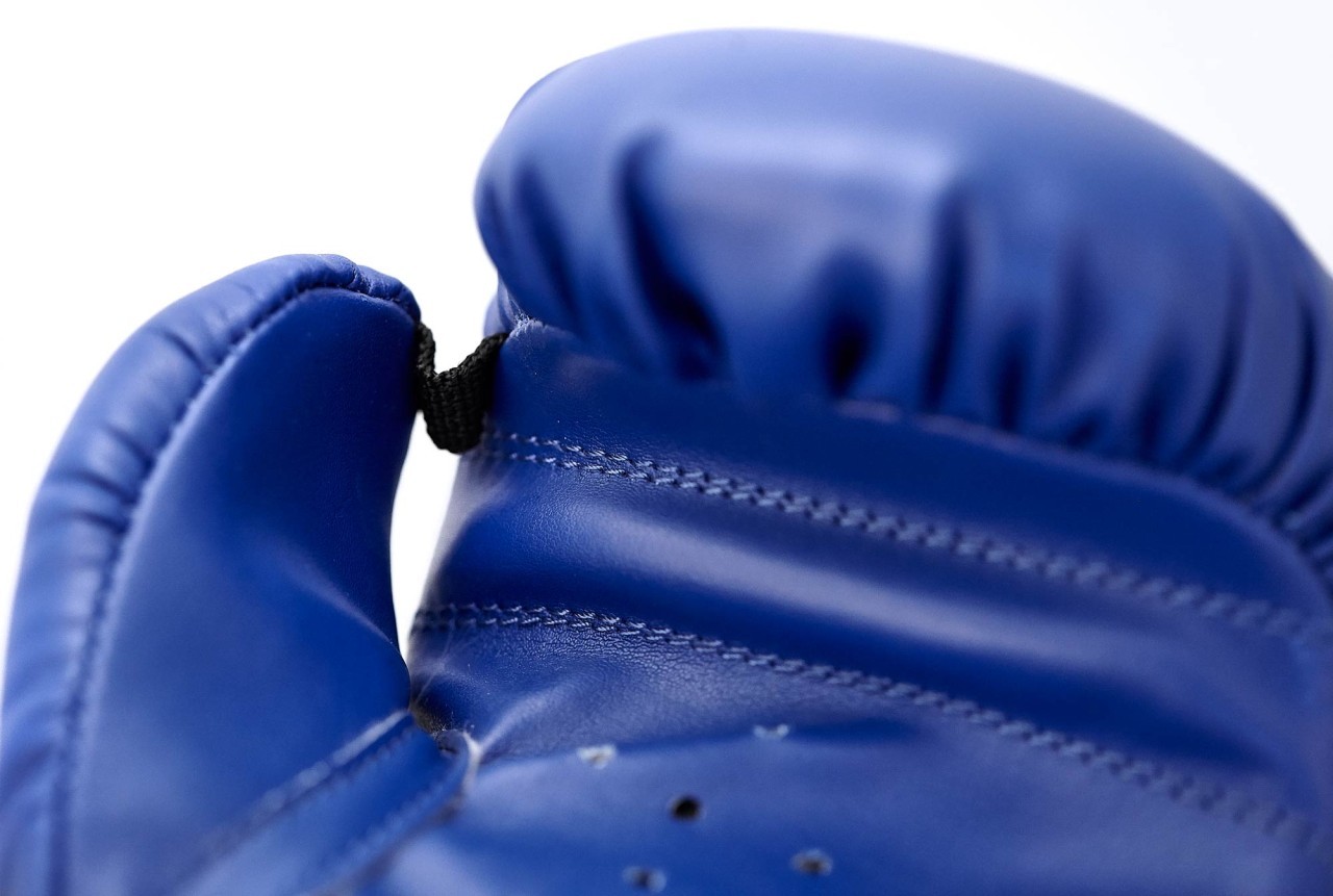 Bokshandschoenen voor kinderen, blauw