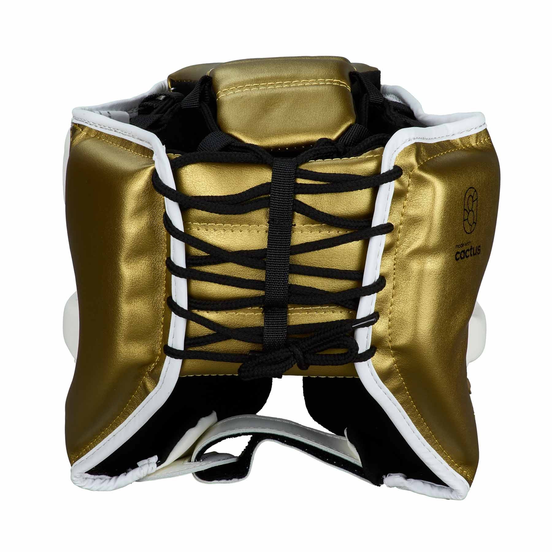 adidas Speed Pro hoofdbescherming wit/goud cactusleer, ADISPD350HG