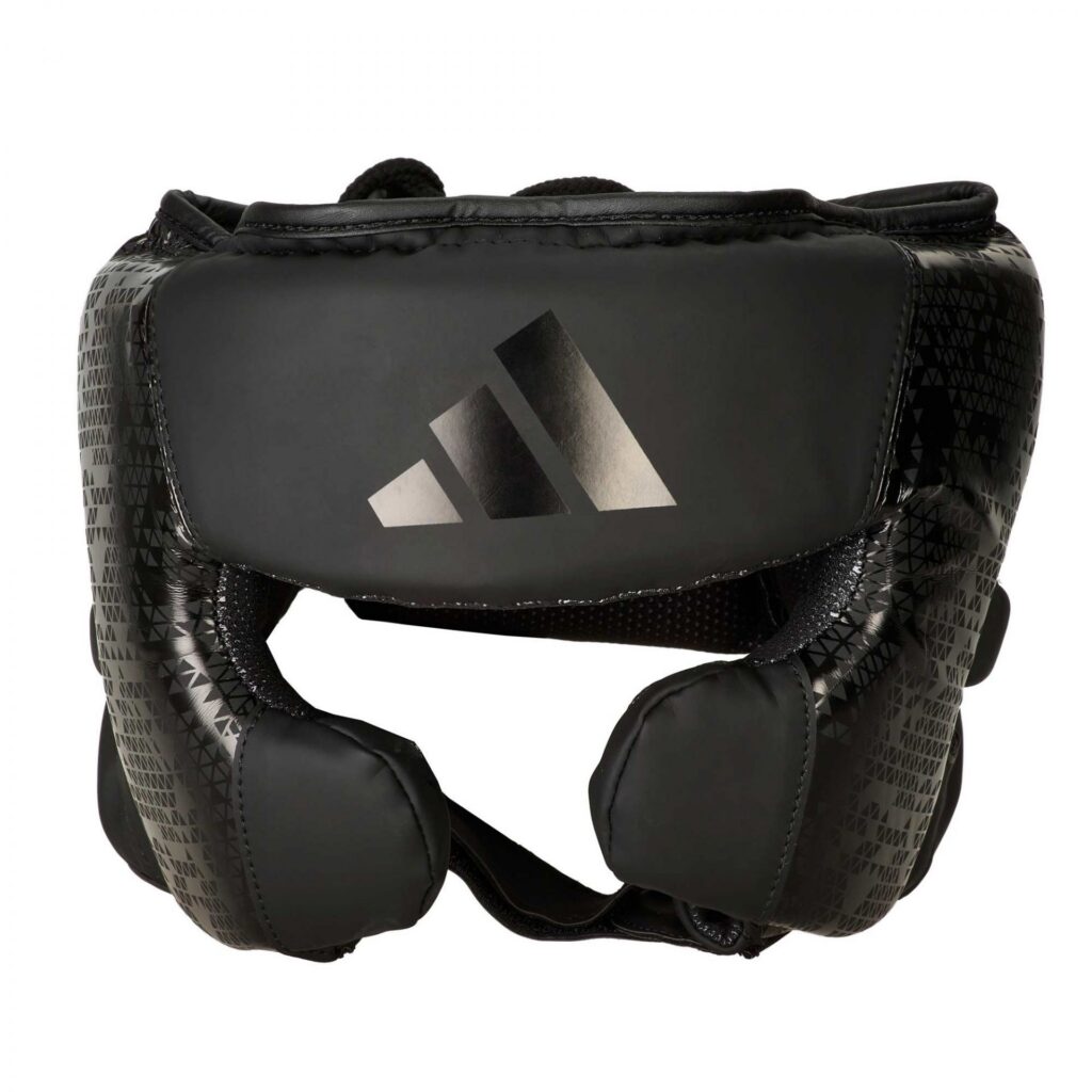 adidas hoofdbescherming Combat 50 zwart/zwart, adiC50HG