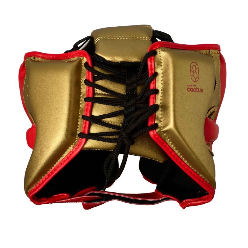 adidas Speed Pro hoofdbescherming rood/goud cactusleer, ADISPD350HG