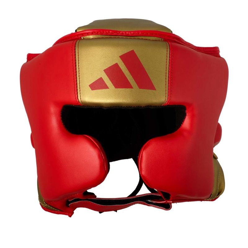 adidas Speed Pro hoofdbescherming rood/goud cactusleer, ADISPD350HG