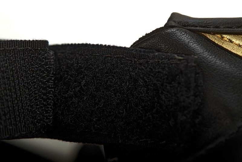 adidas Speed Pro hoofdbescherming zwart/goud cactusleer, ADISPD350HG