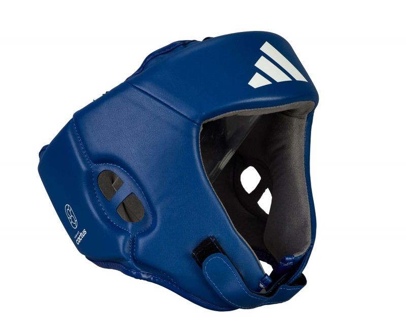 adidas IBA hoofdbescherming blauw cactusleer, adiIBAH1C