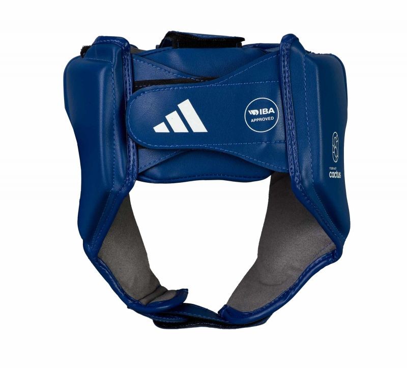 adidas IBA hoofdbescherming blauw cactusleer, adiIBAH1C
