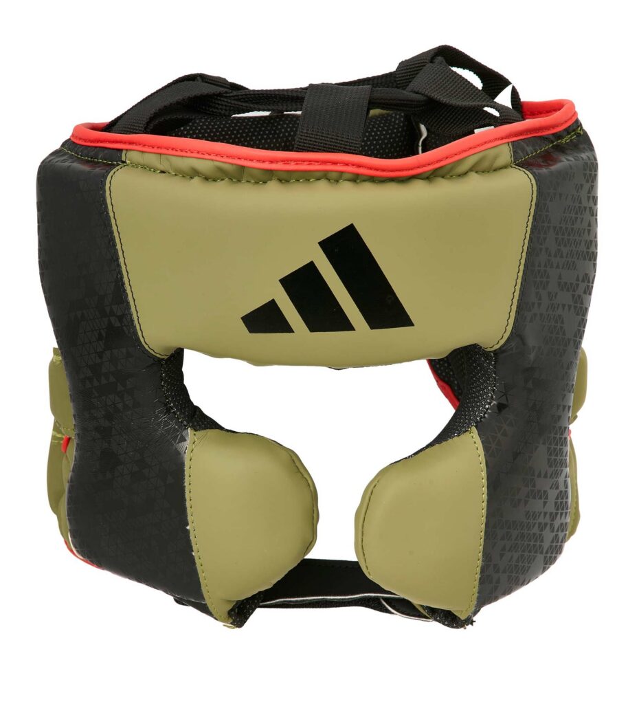 adidas hoofdbescherming Combat 50 groen/zwart, adiC50HG