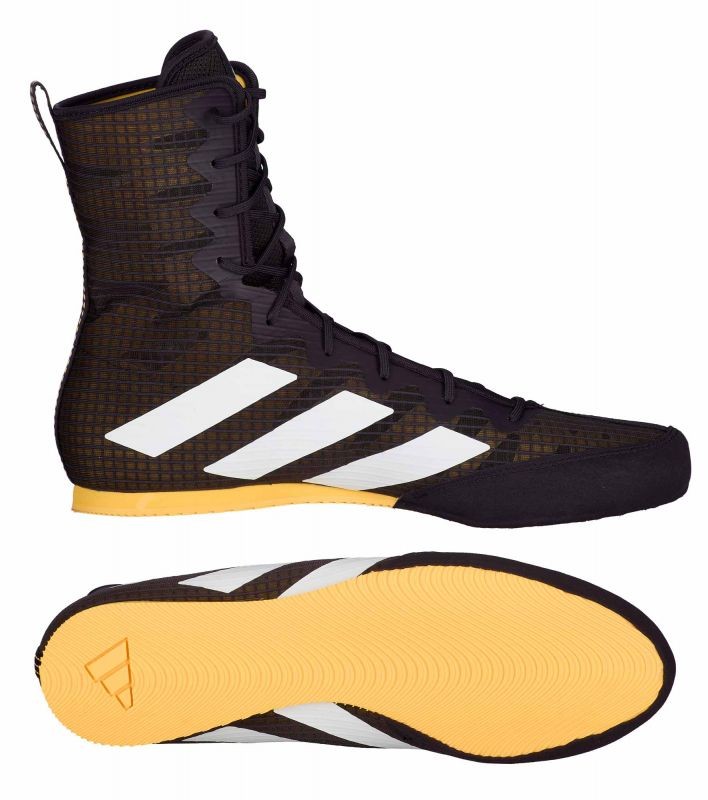 Adidas boksschoenen Box Hog 4 zwart/wit, IF0477