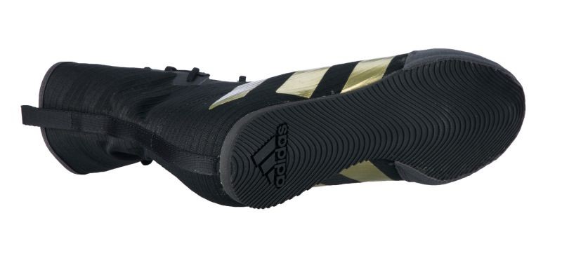 Adidas boksschoenen Box Hog 4 zwart/goud, GZ6116