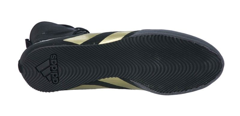 Adidas boksschoenen Box Hog 4 zwart/goud, GZ6116