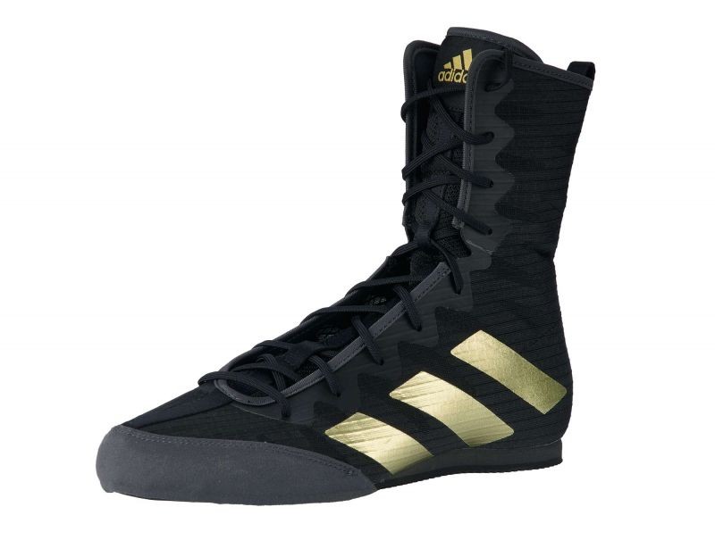Adidas boksschoenen Box Hog 4 zwart/goud, GZ6116