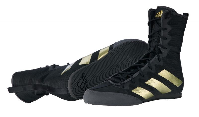 Adidas boksschoenen Box Hog 4 zwart/goud, GZ6116