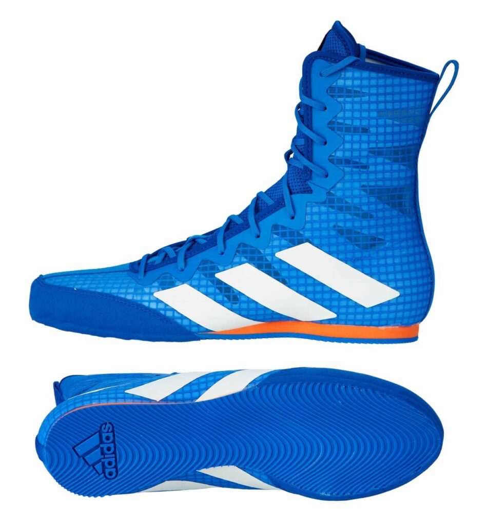 Adidas boksschoenen Box Hog 4 blauw/wit, GW1402