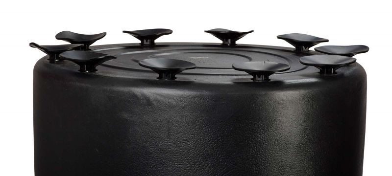Staande zak Waterbag V2 zwart