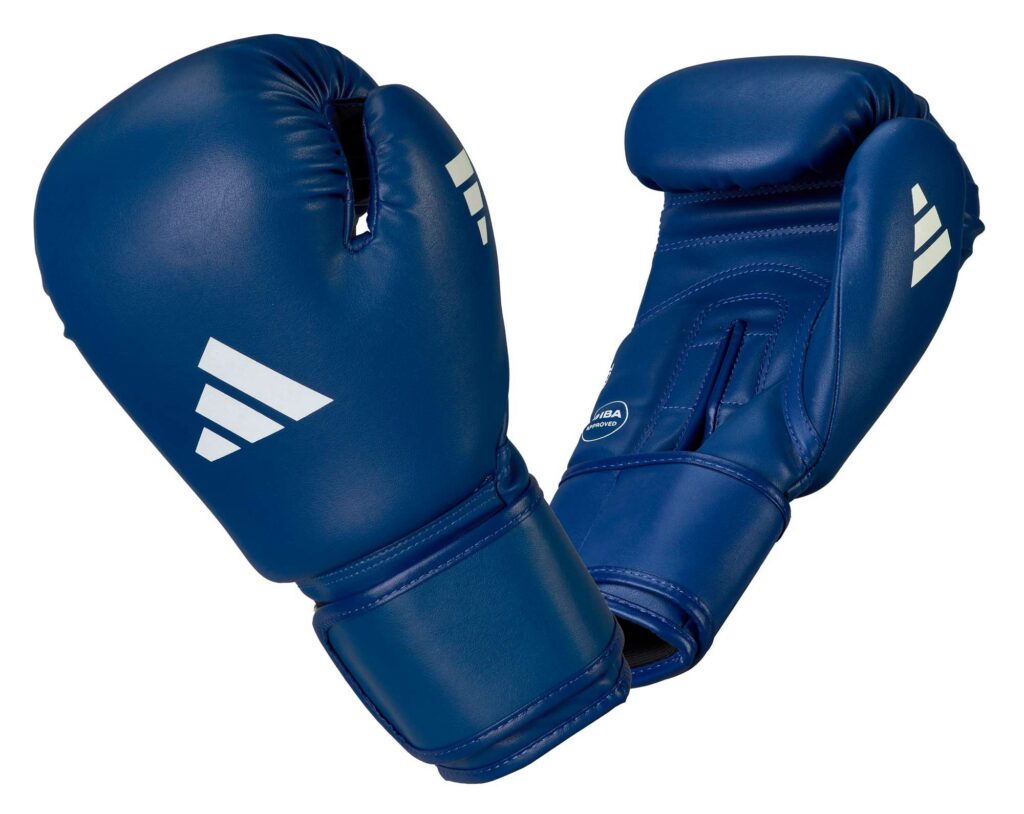 adidas IBA bokshandschoenen blauw, IBAG1