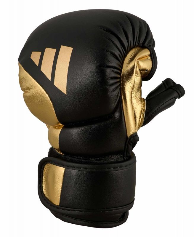 adidas Speed Tilt 450 MMA sparringhandschoen zwart/goud adiCSG450