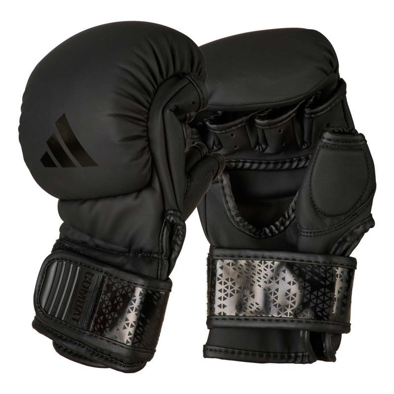 adidas Combat 50 MMA sparringhandschoen zwart/zwart adiC50GG