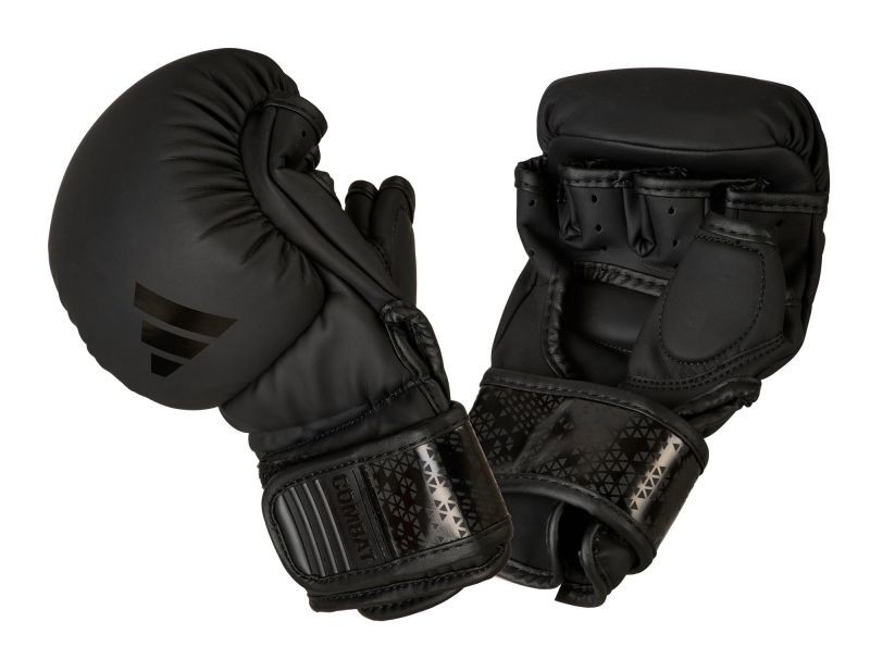 adidas Combat 50 MMA sparringhandschoen zwart/zwart adiC50GG