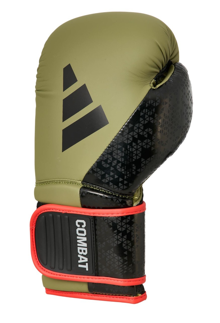 Adidas bokshandschoenen Combat 50 orbit green/black/orange, adiC50TG