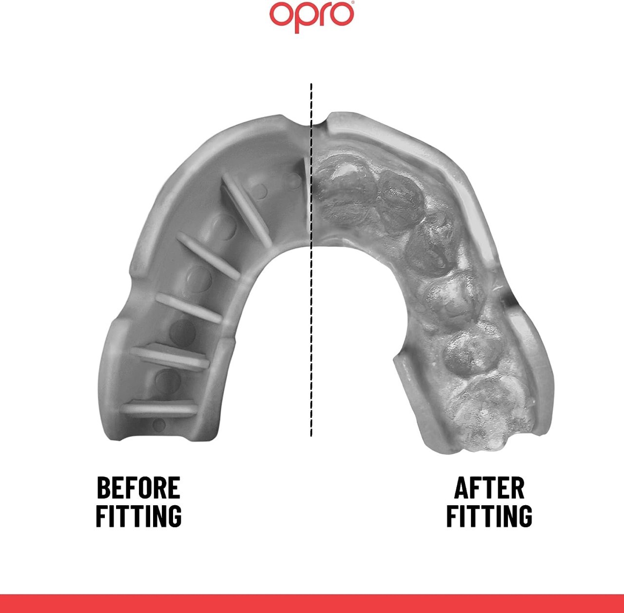 OPRO gebitsbeschermer Silver Senior GEN5 - Jaws zwart/zilver