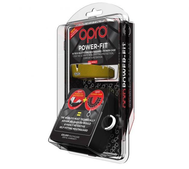 OPRO gebitsbeschermer PowerFit Galaxy Shimmer goud