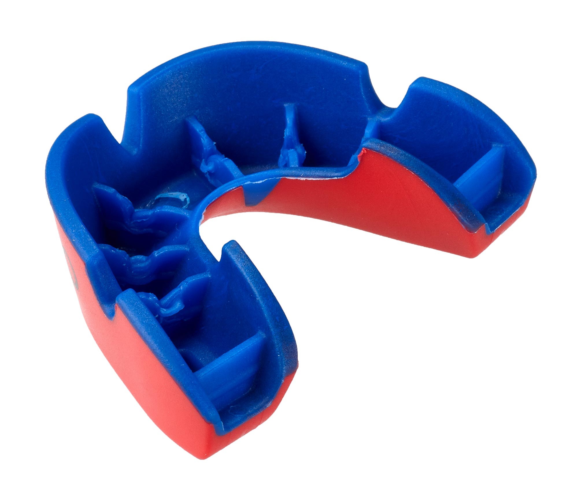 OPRO gebitsbeschermer Junior Silver - Rood/Blauw