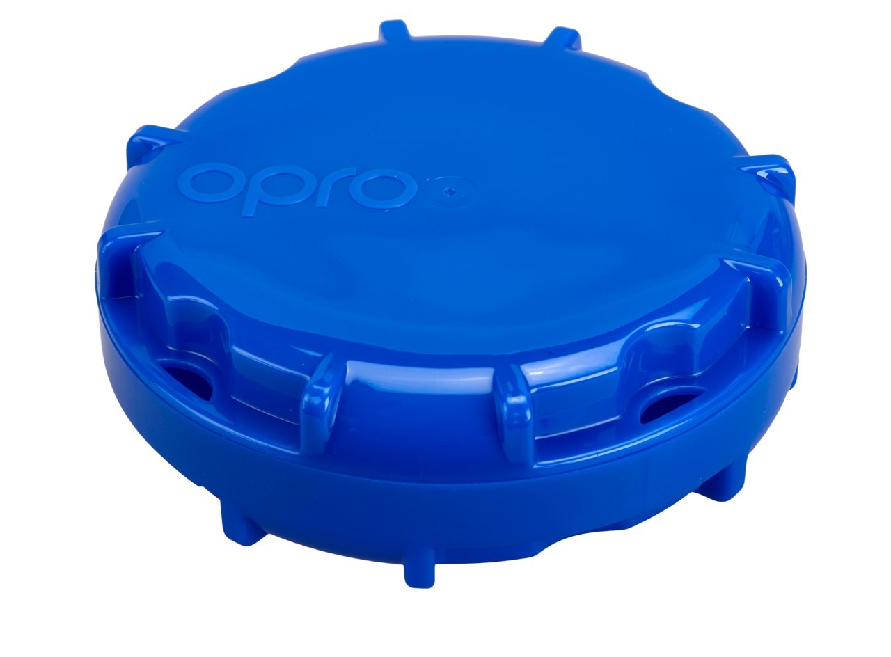 OPRO gebitsbeschermer Gold Senior blauw/parelmoer