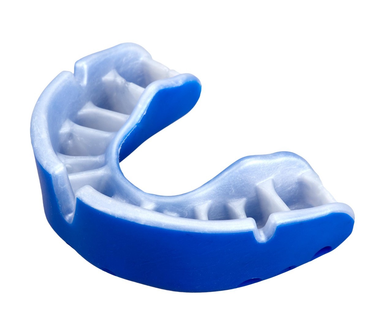 OPRO gebitsbeschermer Gold Senior blauw/parelmoer
