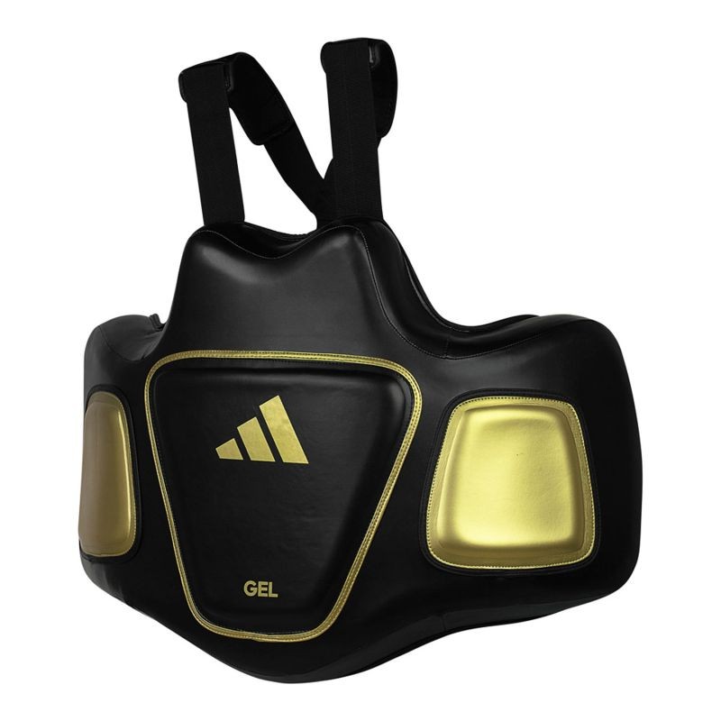 adidas Super Body Protector, impactvest zwart/goud, ADISBP01