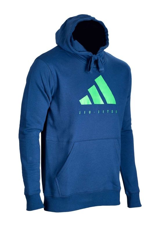 Adidas Community Line hoodie Jiu-Jitsu blauw, adiCLHD25-JJ
