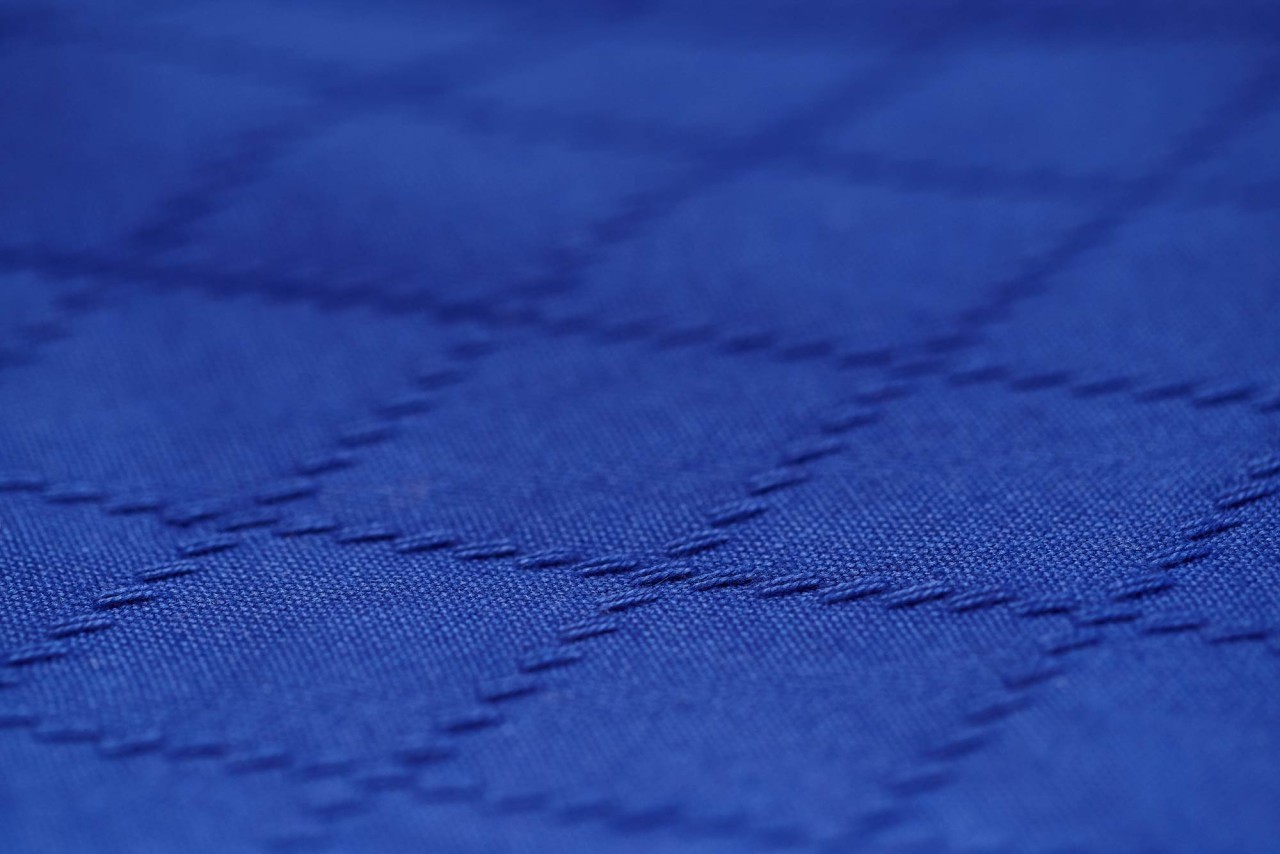 adidas judopak Club blauw/witte strepen, J350B