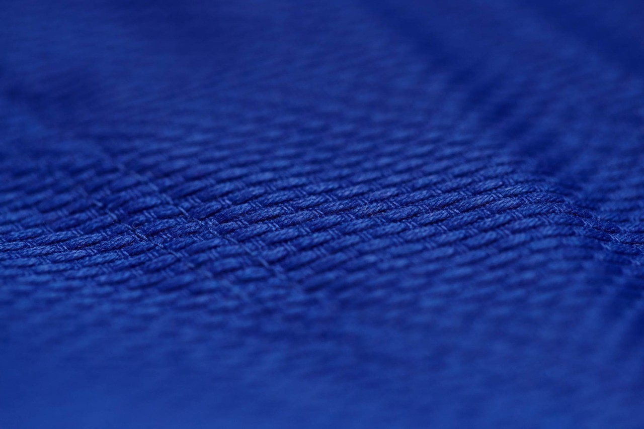adidas judopak Club blauw/witte strepen, J350B