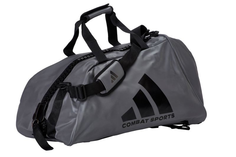 adidas 2-in-1-tas Combat Sports grijs/zwart PU, adiACC051
