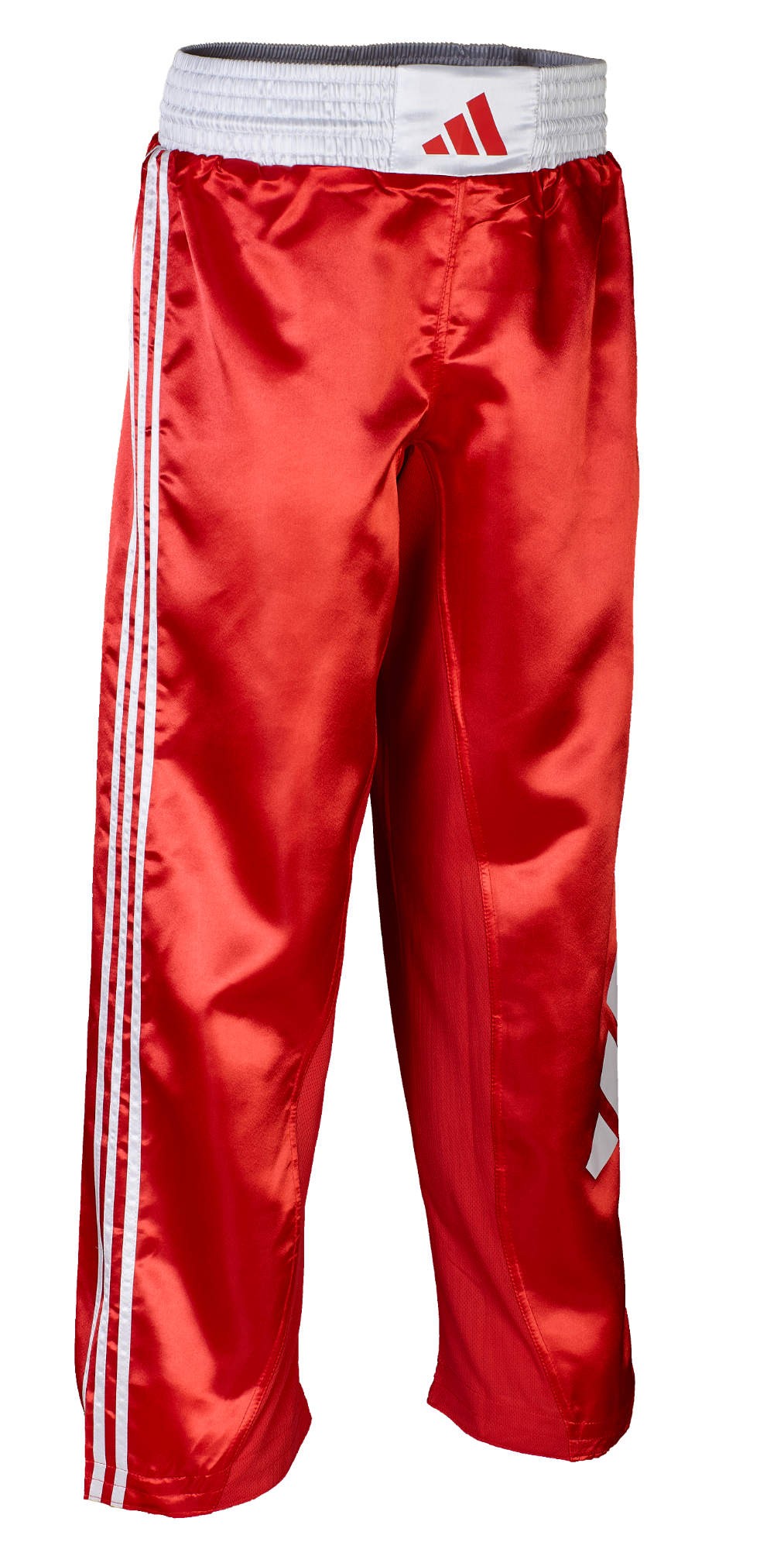 adidas kickboxbroek rood/wit, adiKBUN100T