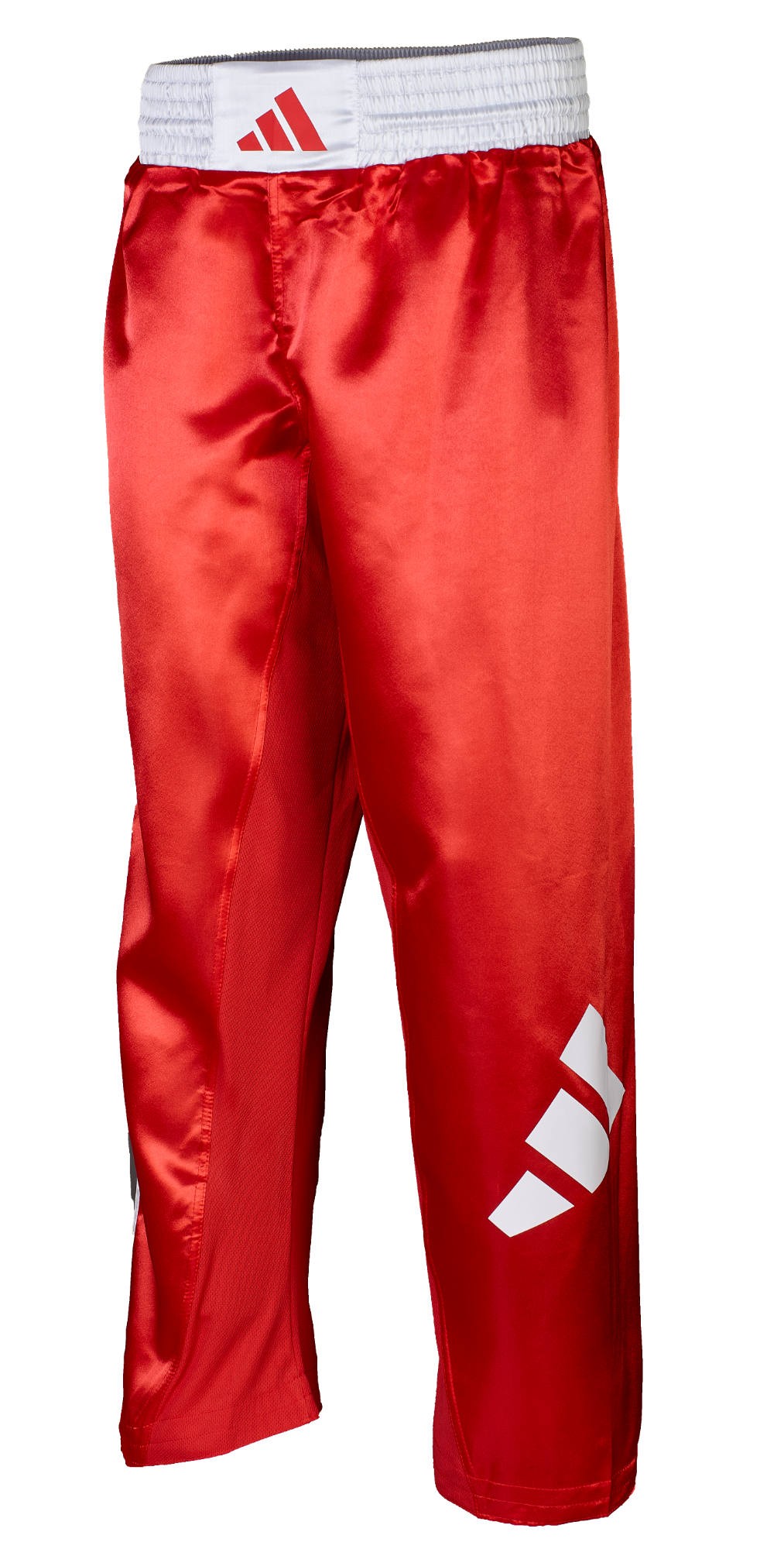 adidas kickboxbroek rood/wit, adiKBUN100T