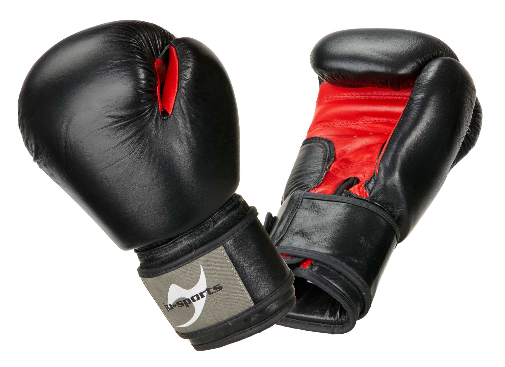 Bokshandschoenen Classic zwart/rood