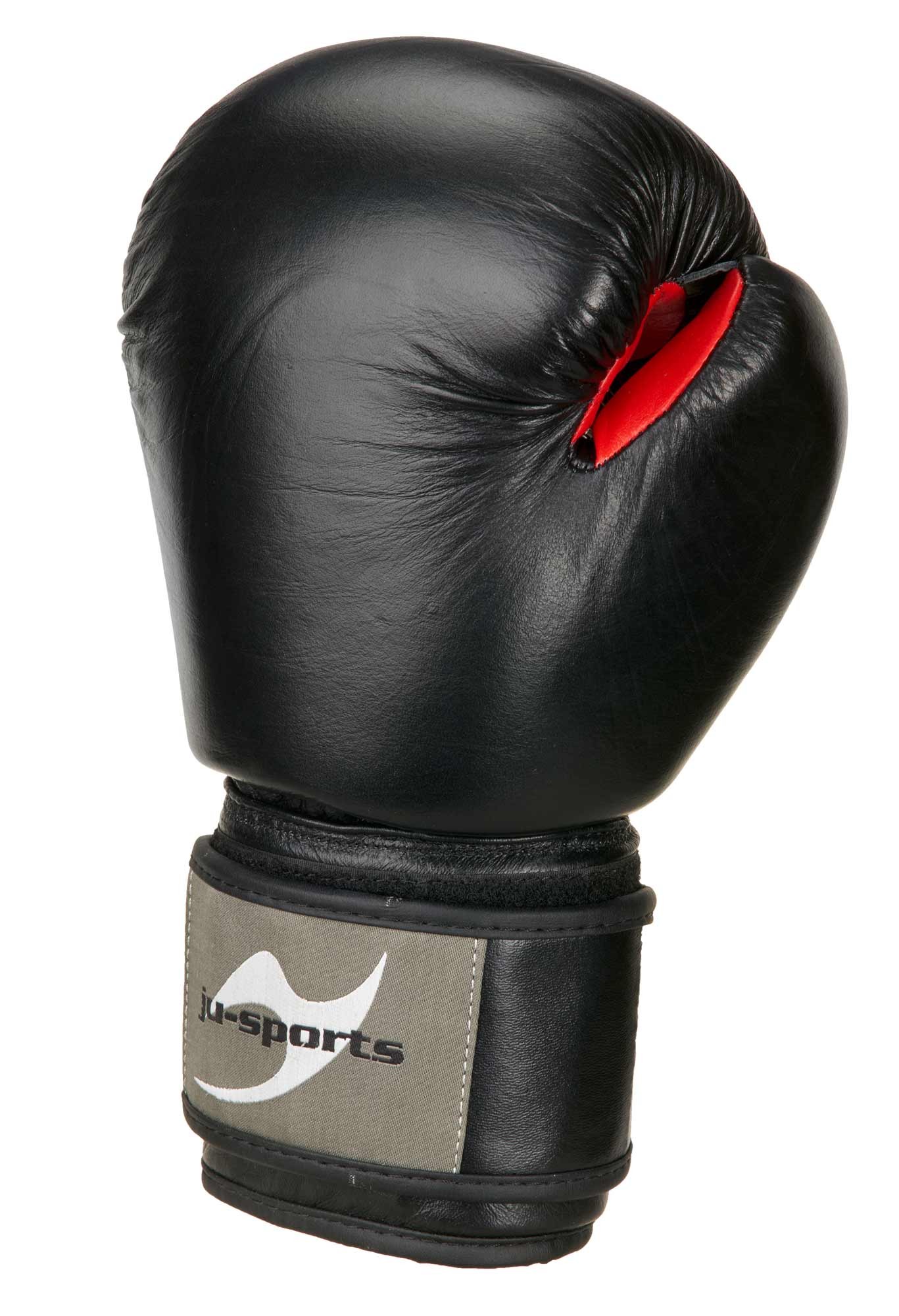 Bokshandschoenen Classic zwart/rood