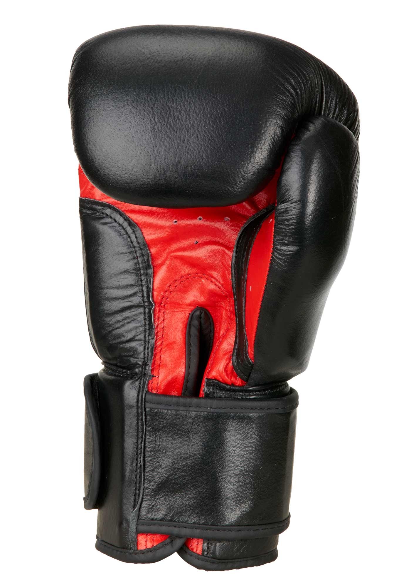 Bokshandschoenen Classic zwart/rood