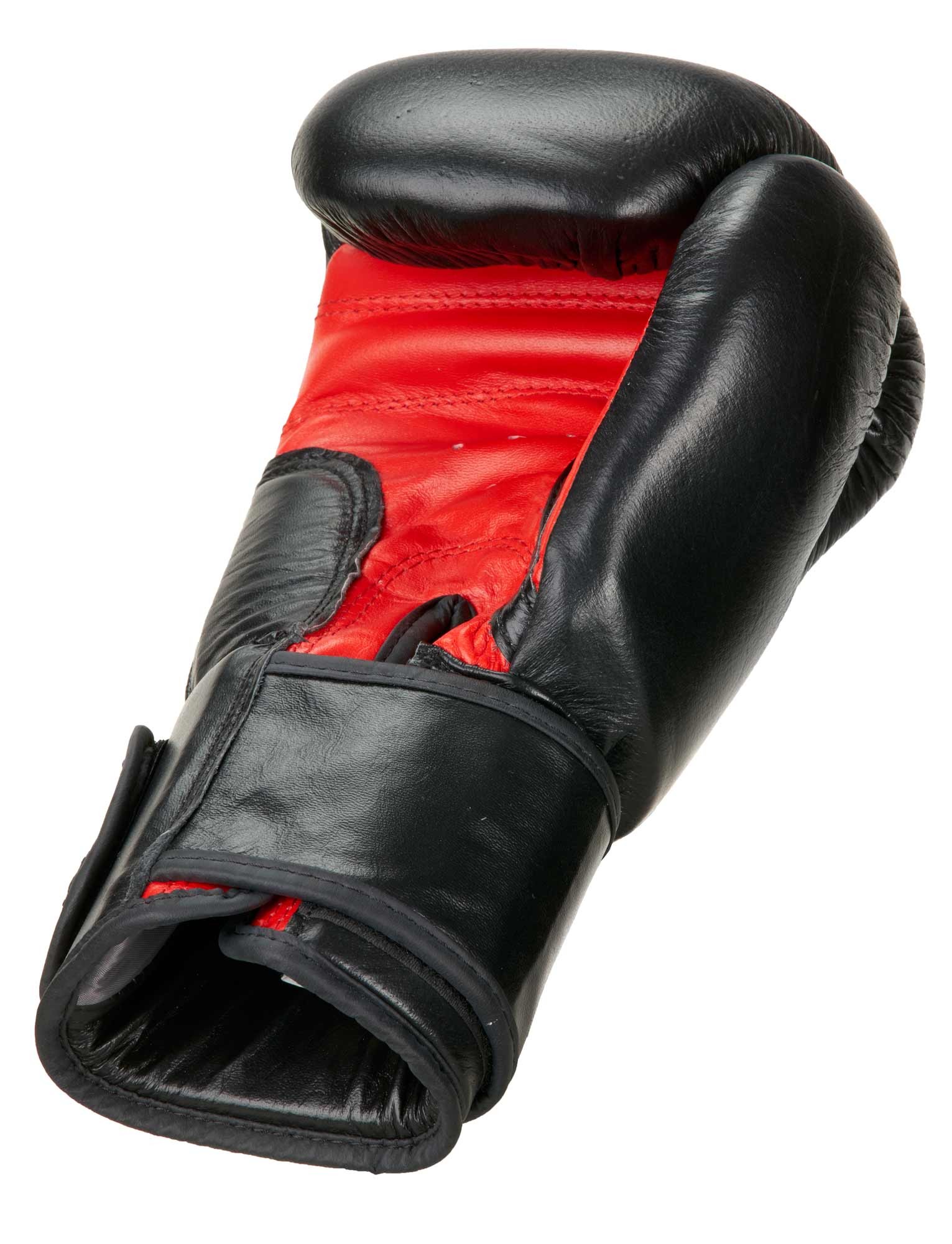 Bokshandschoenen Classic zwart/rood