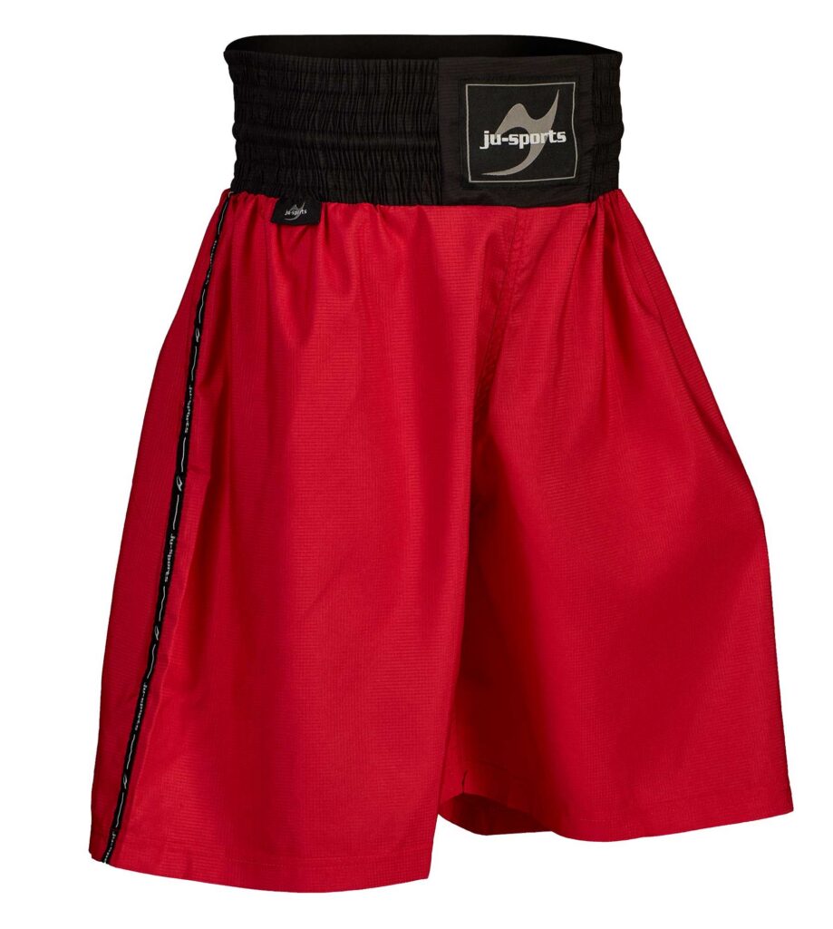 Kickboxshort Kick Light Pro rood/zwart