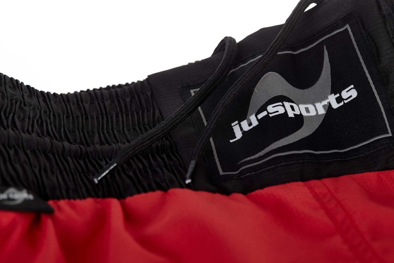 Kickboxshort Kick Light Pro rood/zwart